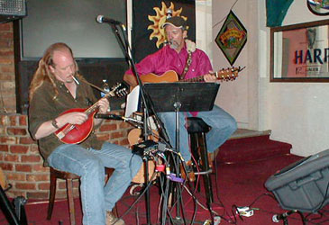 Tommy with Patrick O' Connor at the Mediterian Club, SeaCliff, Ca.