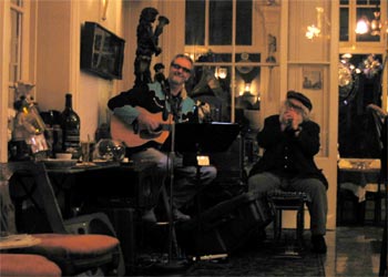 tommy with dan wilson at the bay view hotel
