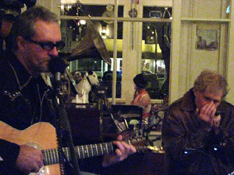 Tommy with August Bullock at The bayView Hotel in Aptos Ca.